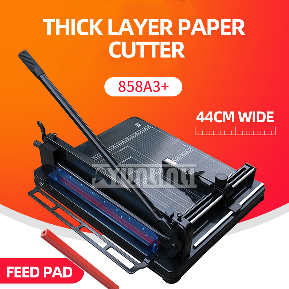 Paper Cutting Guillotine - Mesin Pemotong Kertas Manual 858A3+ 315mm