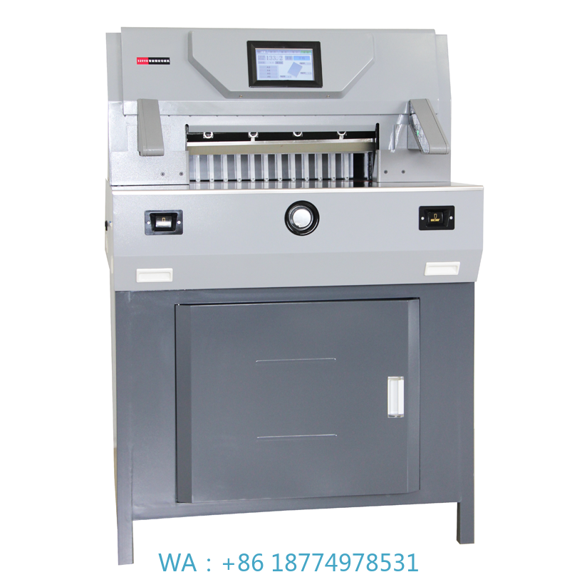 Paper Cutting Guillotine - Mesin Pemotong Guillotine Listrik 520V8 Pemotong
