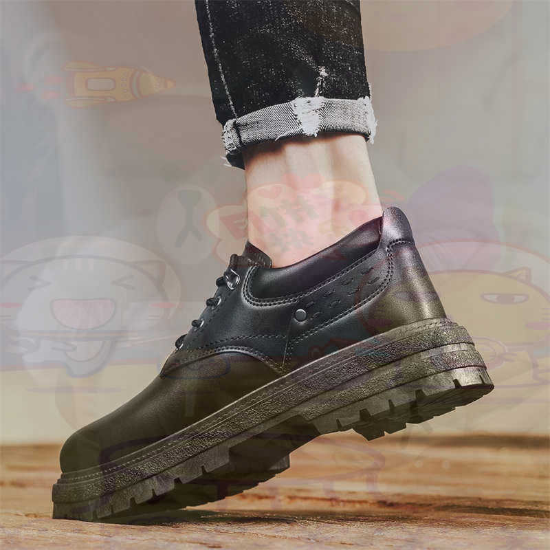 Home Office Tech Uk - Sepatu Pria Tenis Pelatih Fashion Kulit