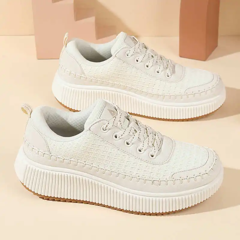 Home Office Tech Uk - Sepatu kets flat wanita, sepatu Sneakers