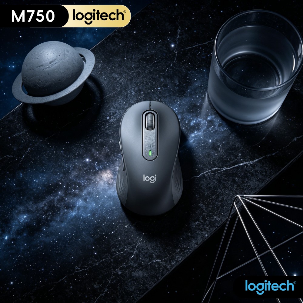 Office Ready Tech - Mouse Kantor Logitech M750 - Teknologi
