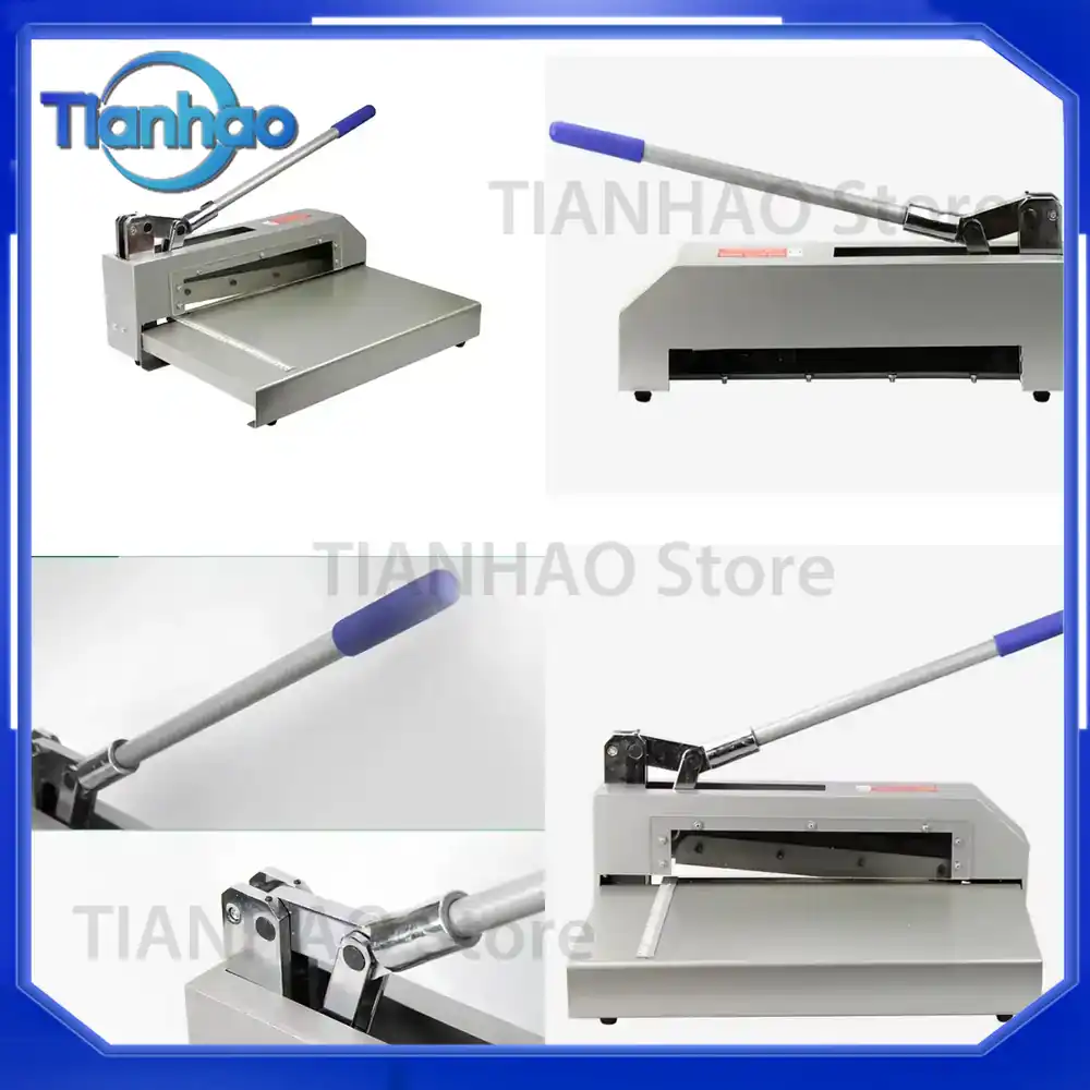 Paper Cutting Guillotine - Mesin Pemotong Kertas Guillotine Tugas Berat