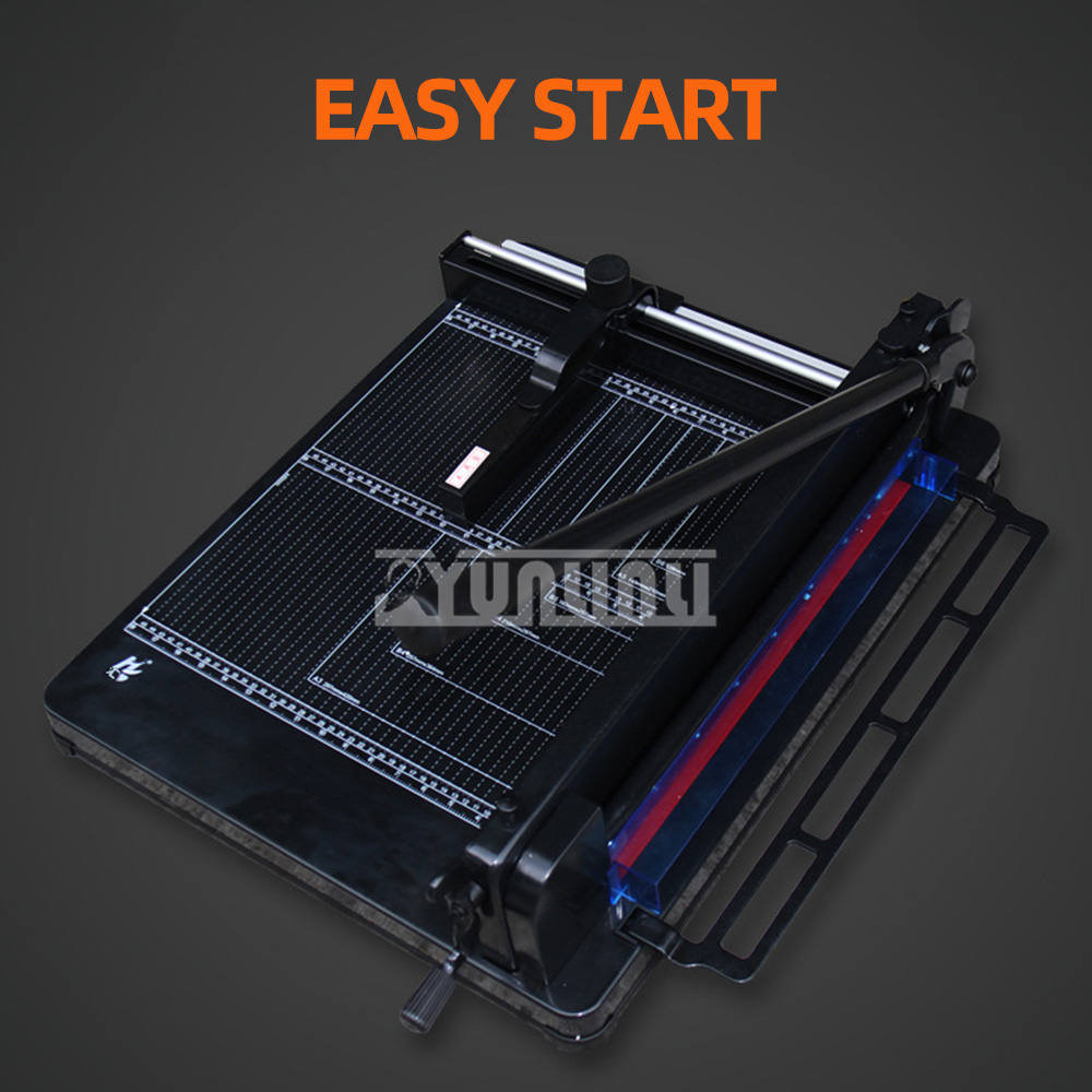 Mesin Pemotong Kertas Manual 8 - Paper Cutting Guillotine ulasan dan harga
