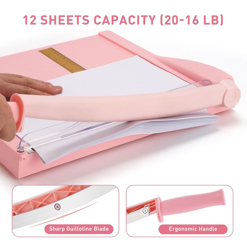 Pemotong kertas model guilloti - Paper Cutting Guillotine ulasan dan harga