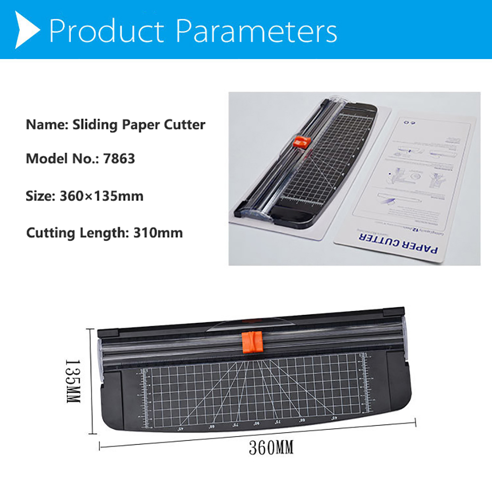 Pemotong Kertas Guillotine Min - Paper Cutting Guillotine ulasan dan harga