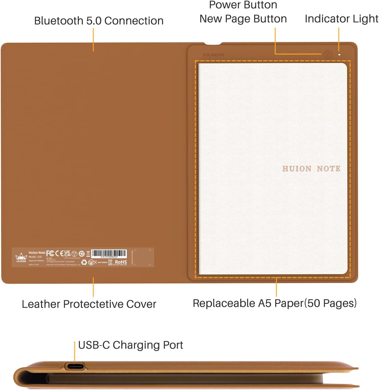 Huion Note 2 Em 1 Buku Catatan - Digital Signature Pad ulasan dan harga