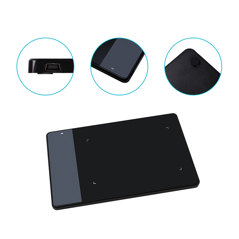 HUION Tablet desain grafis 4x2 - Digital Signature Pad ulasan dan harga