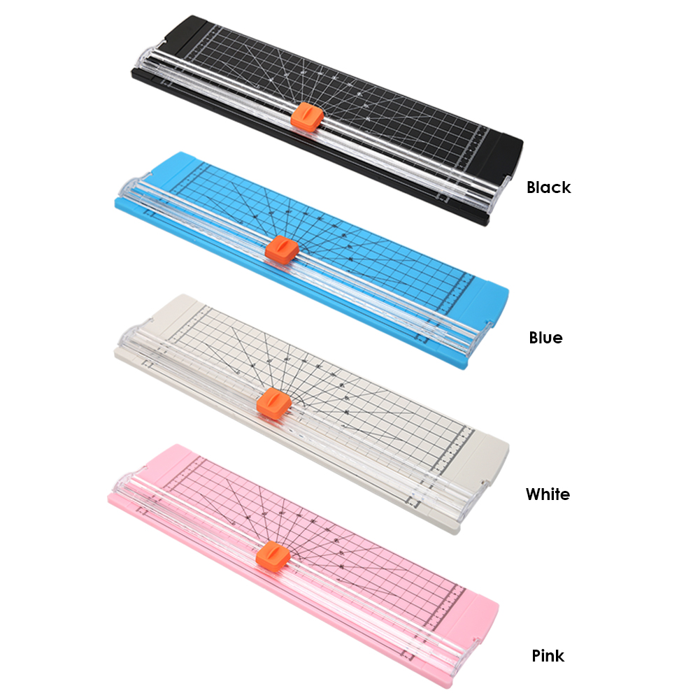 2 Buah Pemotong Kertas Plastik - Paper Cutting Guillotine ulasan dan harga